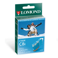 Canon CLI-8C - Картридж Canon CLI-8C к PIXMA   iP3300/4200/4300/5200/5200R/5300/6600D/6700D/iX4000/5000/MP500/510/530/600/800/810/830 синий Lomond